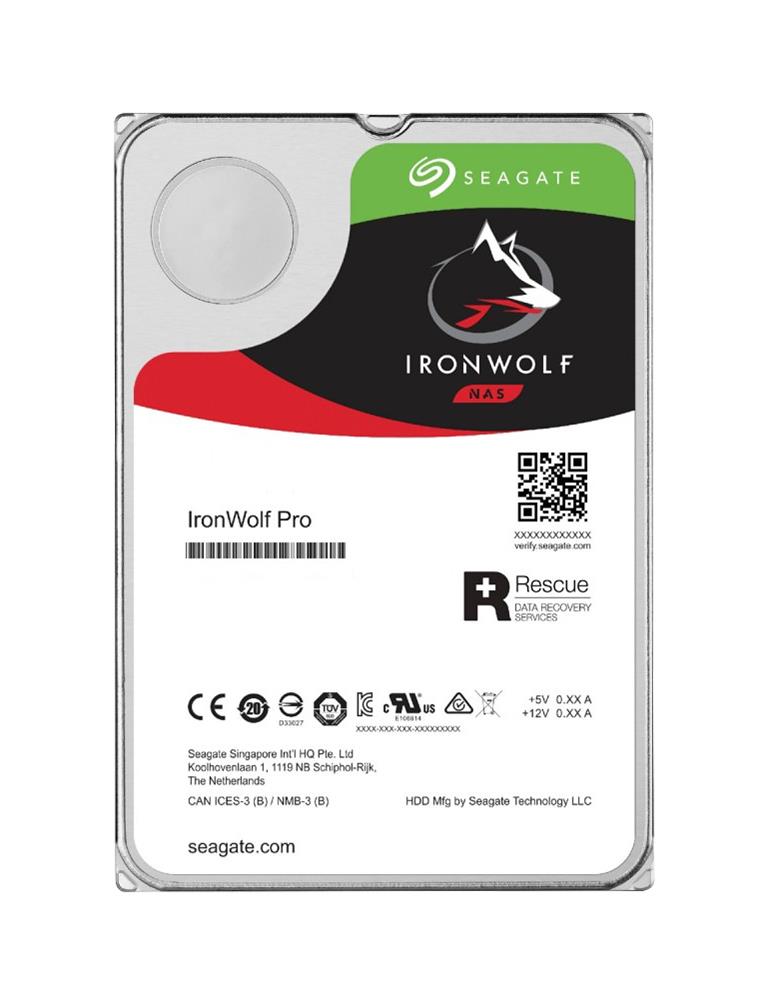 ST6000NEA021 Seagate IronWolf Pro 6TB 7200RPM SATA 6Gbps 256MB Cache (512e) 3.5-inch Internal Hard Drive