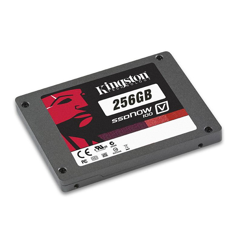 SV100S2N/256GZ Kingston SSDNow V100 Series 256GB MLC SATA 3Gbps 2.5-inch Internal Solid State Drive (SSD)