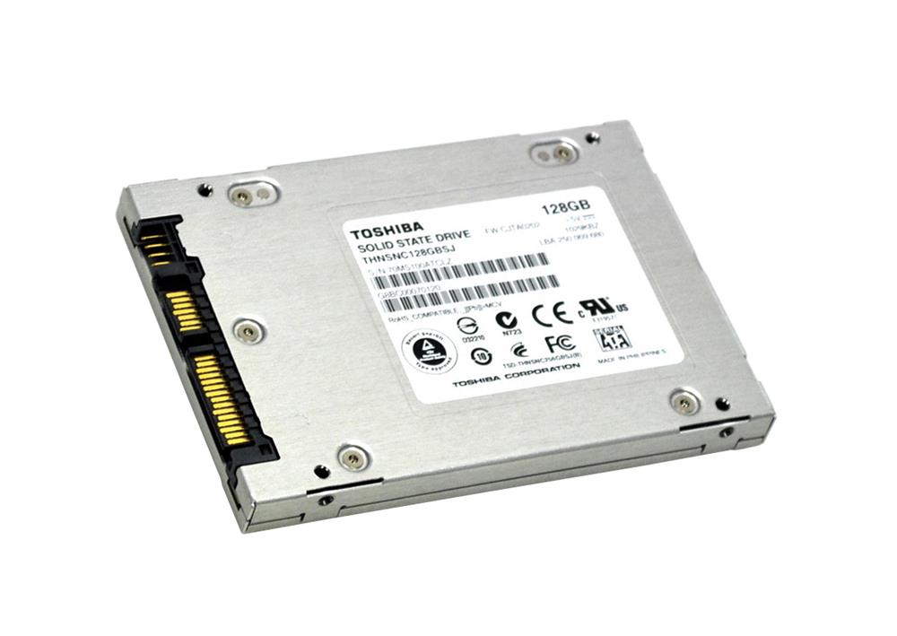 THNSNC128GBSJ Toshiba HG3 Series 128GB MLC SATA 3Gbps 2.5-inch Internal Solid State Drive (SSD)