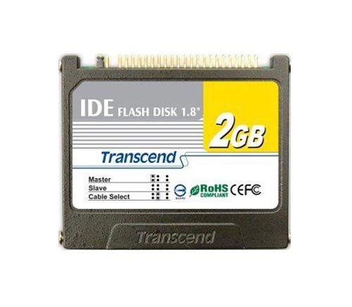 TS2GIFD18 Transcend IFD18 2GB SLC ATA/IDE (PATA) 44-Pin 1.8-inch Internal Solid State Drive (SSD)