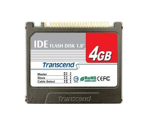 TS4GIFD18 Transcend IFD18 4GB SLC ATA/IDE (PATA) 44-Pin 1.8-inch Internal Solid State Drive (SSD)