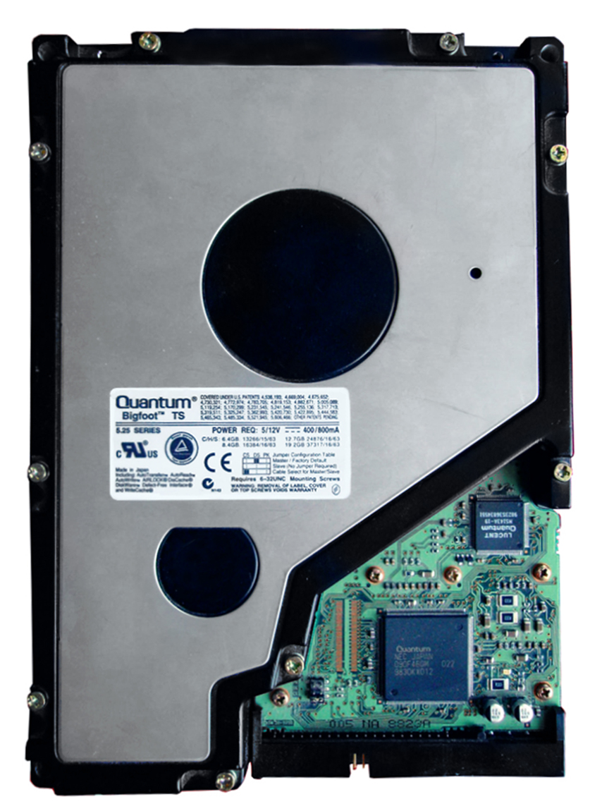 TS8400 Quantum Bigfoot TS 8.4GB 4000RPM ATA-33 512KB Cache 5.25-inch Internal Hard Drive