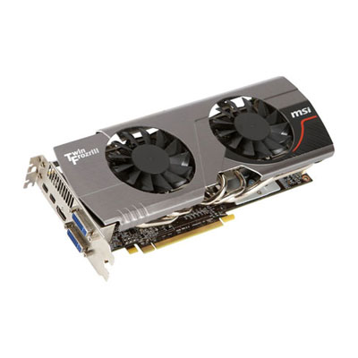 V246-018R MSI Radeon HD 6950 2GB Twin Frozr III GDDR5 256-Bits PCI Express x16 2.1 Video Graphics Card