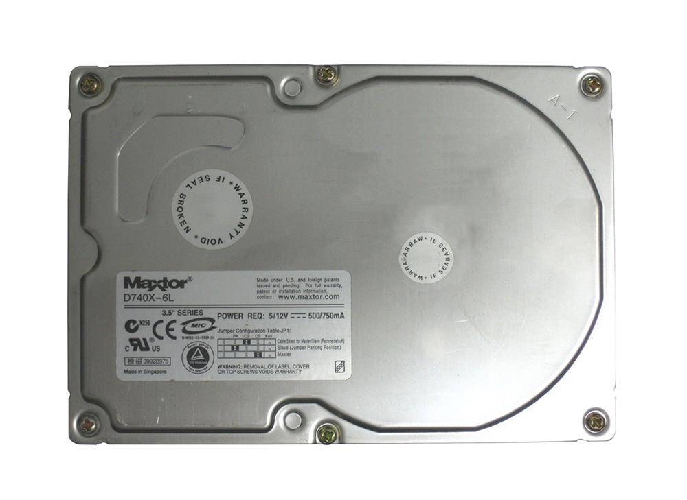 VQ80Y011 Maxtor DiamondMax Plus D740X 80GB 7200RPM ATA-133 2MB Cache 3.5-inch Internal Hard Drive