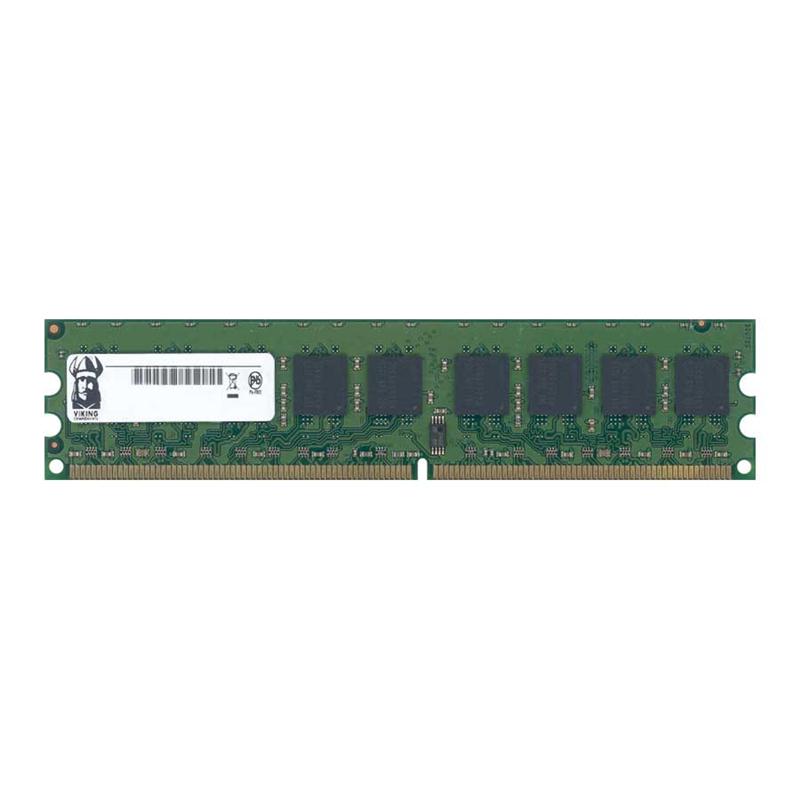 VR5EU327218DBS Viking 256MB PC2-4200 DDR2-533MHz ECC Unbuffered CL4 240-Pin DIMM Single Rank Memory Module