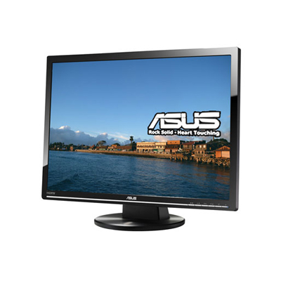 VW266H Asus 25.5" LCD Monitor 16:10 2 ms 1920 x 1200 16.7 Million Colors 300 Nit 20000:1 Speakers DVI VGA Black (Refurbished)