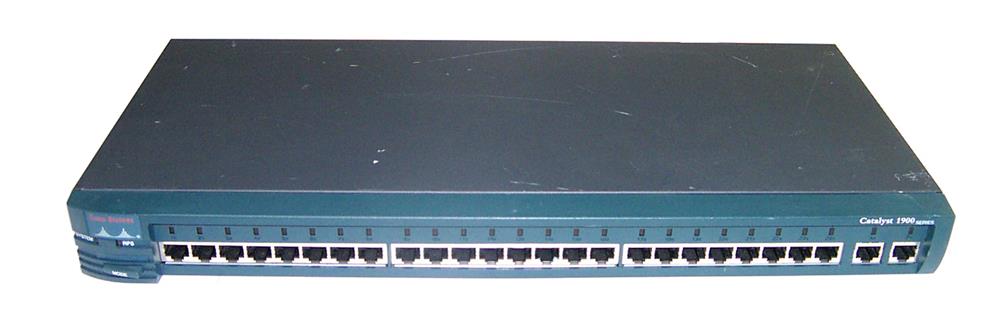 WS-1924-A Cisco Catalyst 1900 Series 24-Ports Network Switch (Refurbished)