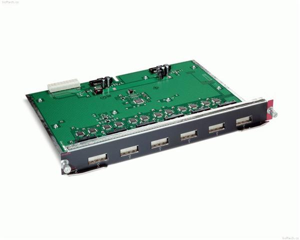 WSX4306GBIC Cisco 6-Ports GBIC Gigabit Ethernet Network Module for Catalyst 4306 Switch (Refurbished)