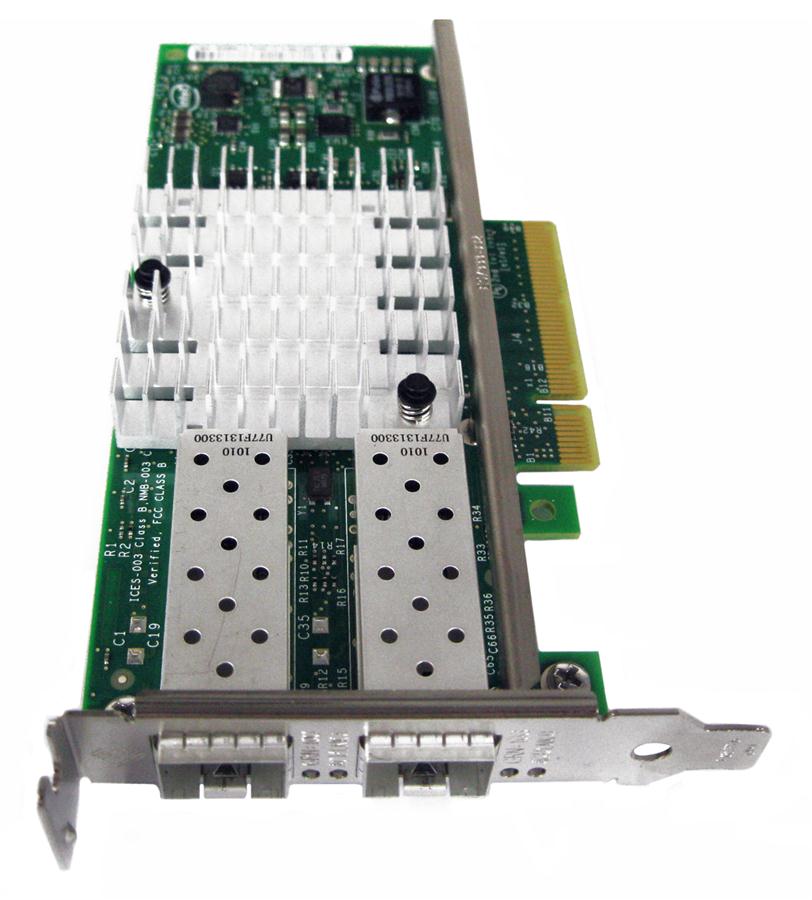 X1109A-Z Sun PCI Express Dual-Ports 10-Gigabit Ethernet XFP SR Low Profile SFP+ Network Interface Card
