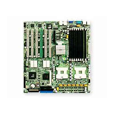 X6DH8-XG2 SuperMicro Dual Socket FC-mPGA4 Intel E7520 Chipset Dual Xeon Processors Support DDR2 8x DIMM 2x SATA Extended-ATX Server Motherboard (Refurbished)