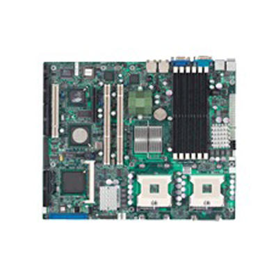 X6DVA-EG2 SuperMicro Dual Socket FC-mPGA4 Intel E7320 Chipset Dual 64-Bit Intel Xeon Processors Support DDR 6x DIMM 2x SATA ATX Server Motherboard (Refurbished)
