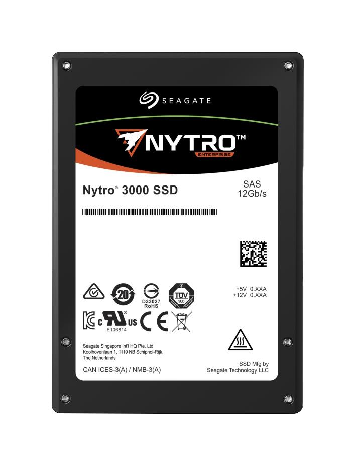 XS6400LE70013 Seagate Nytro 3530 6.4TB eMLC SAS 12Gbps Light Endurance (SED) 2.5-inch Internal Solid State Drive (SSD)