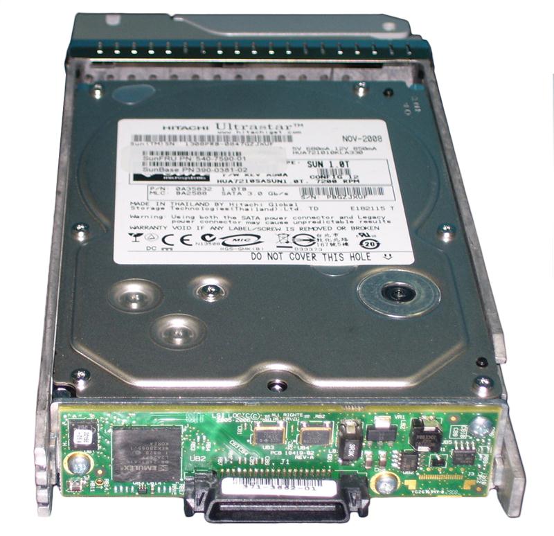XTC-ST1CF-1TB7KZ Sun 1TB 7200RPM SATA 3Gbps 32MB Cache 3.5-inch Internal Hard Drive