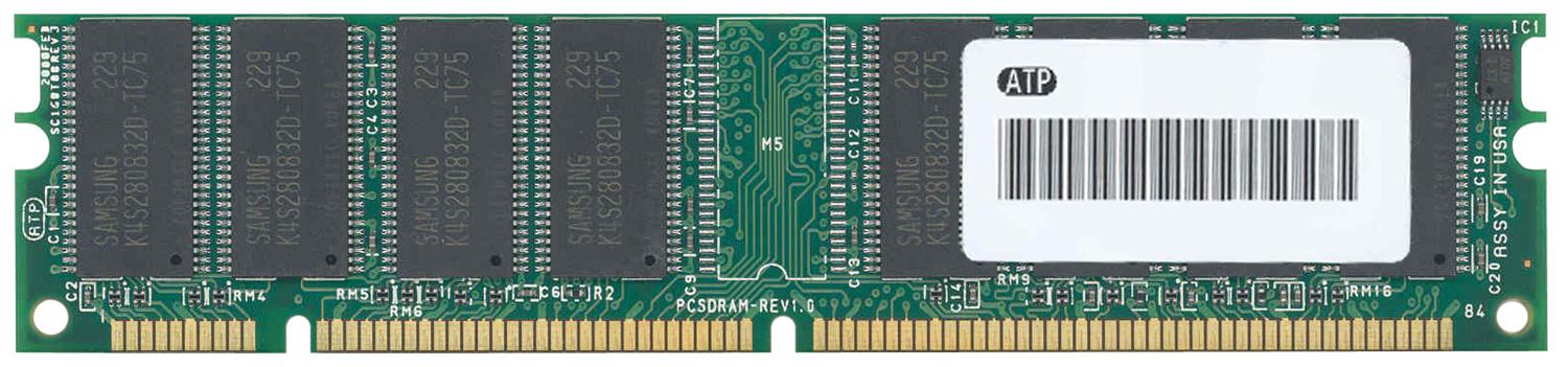 AMC64V64T8S8GAS ATP 512MB PC133 133MHz non-ECC Unbuffered 168-Pin Low Profile SDRAM Memory Module