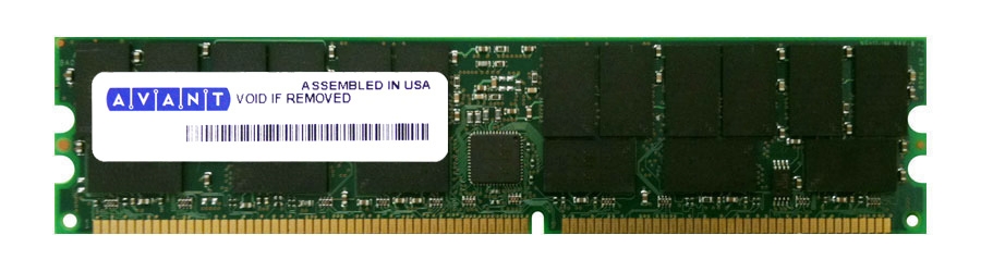 AVM6456U61C5333K5 Avant 2GB PC2700 DDR-333MHz non-ECC Unbuffered CL2.5 184-Pin DIMM 2.5V Memory Module