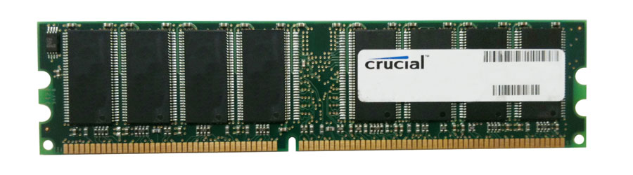 CT445022 Crucial Ballistix 2GB Kit (2 X 1GB) PC2700 DDR-333MHz non-ECC Unbuffered CL2.5 184-Pin DIMM Memory