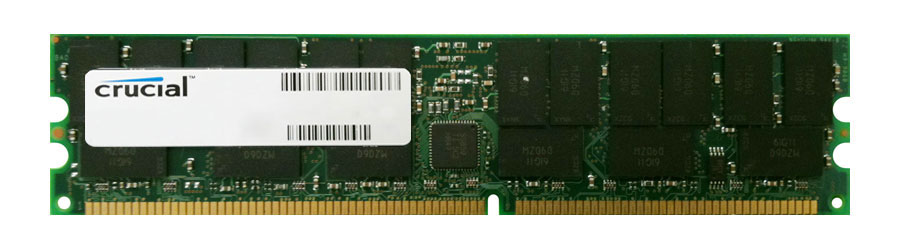 CT25672Y335.I36LF Crucial 2GB PC2700 DDR-333MHz Registered ECC CL2.5 184-Pin DIMM 2.5V Memory Module