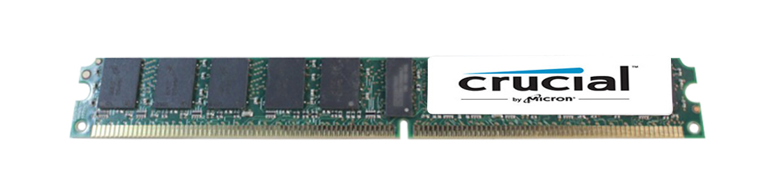 CT852413 Crucial 2GB PC2-3200 DDR2-400MHz ECC Registered CL3 240-Pin DIMM Very Low Profile (VLP) Single Rank Memory Module