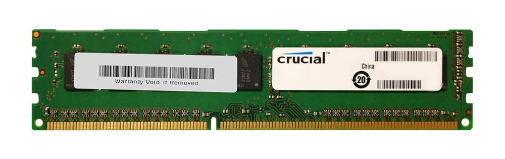 CT3651197 Crucial 4GB PC3-10600 DDR3-1333MHz ECC Unbuffered CL9 240-Pin DIMM 1.35V Low Voltage Dual Rank Memory Module
