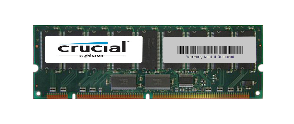 CT64M72S4R75-02-CT Crucial 512MB PC133 133MHz ECC Registered CL3 168-Pin DIMM Memory Module