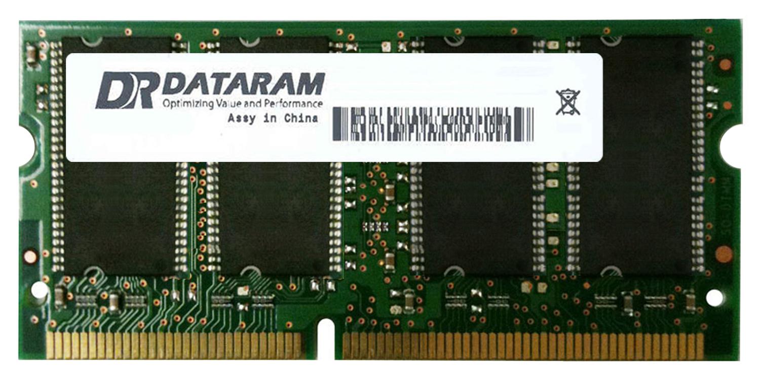 DRS702/2048 Dataram 2GB Kit (8 X 256MB) PC100 100MHz ECC Unbuffered CL2 144-Pin SoDimm Memory