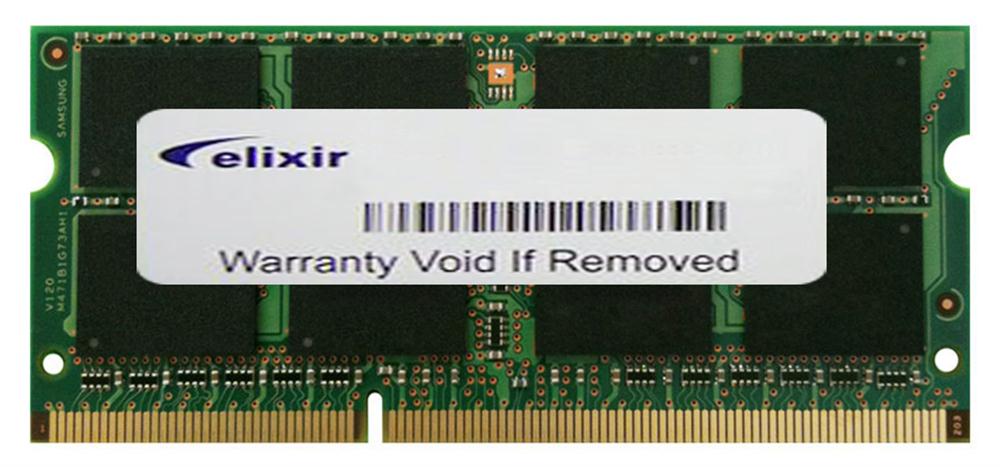 M2N2G64CB8HA5N-CG Elixir 2GB PC3-10600 DDR3-1333MHz non-ECC Unbuffered CL9 204-Pin SoDimm Single Rank Memory Module