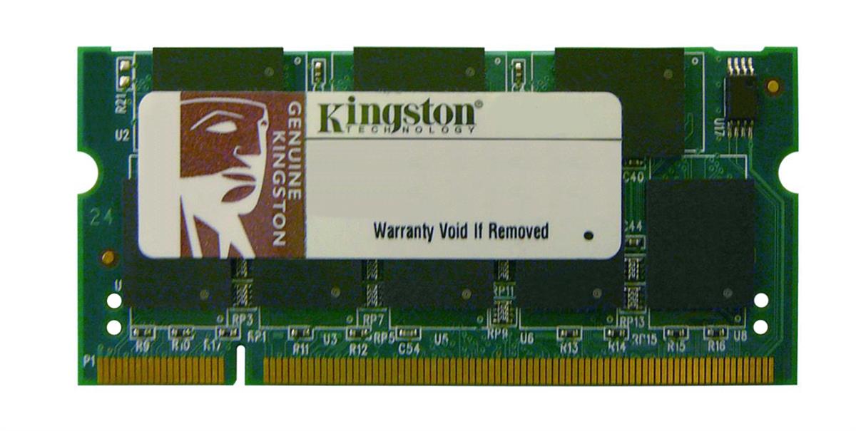 KTA-PBG4333/256 Kingston 256MB PC2700 DDR-333MHz non-ECC Unbuffered CL2.5 200-Pin SoDimm Memory Module for Apple Notebook