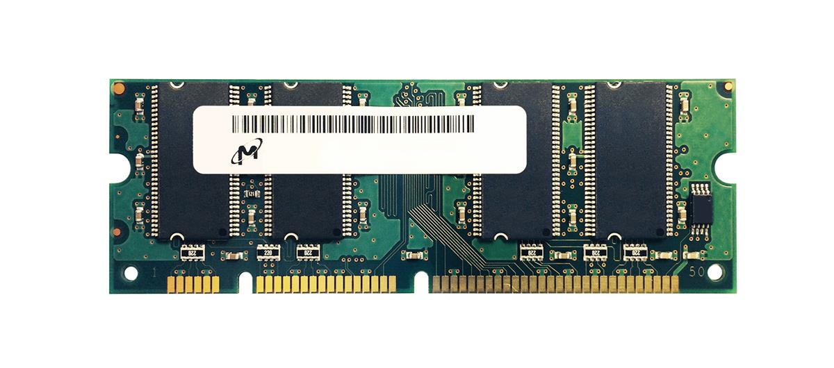MICRON/3RD-11149 Micron 128MB Module PC2100 DDR-266MHz Non-ECC Unbuffered CL2.5 16Meg x 64