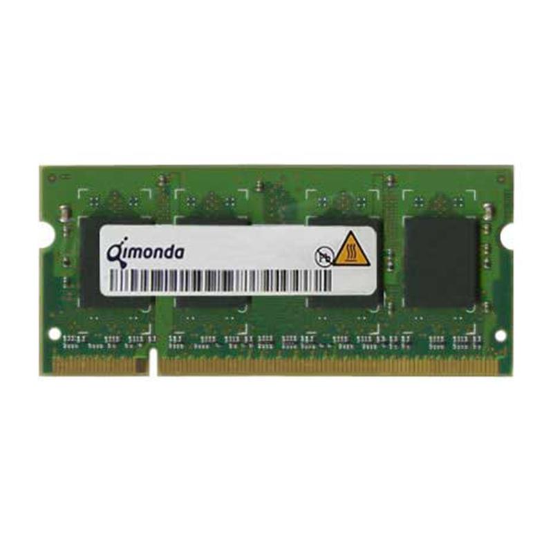HYS64T256022EDL-2.5-B Qimonda 2GB PC2-6400 DDR2-800MHz non-ECC Unbuffered CL6 200-Pin SoDimm Dual Rank Memory Module