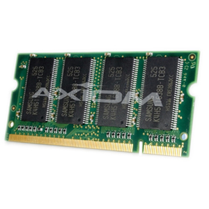 097S03381-AX Axiom 256MB PC2700 DDR-333MHz non-ECC Unbuffered CL2.5 200-Pin SoDimm Memory Module