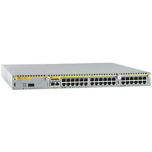 AT-X900-24XT-N-85 Allied Telesis NEBS Compliant x900-24XT-N Layer 3 Switch 2 x XFP, 1 x Secure Digital (SD) Card 24 x 10/100/1000Base-T (Refurbished)
