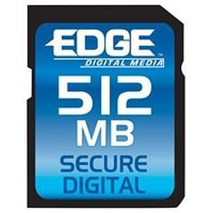 EDGDM-189419-PE Edge Memory 512MB SD Flash Memory Card