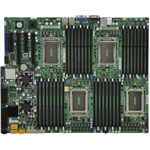 MBD-H8QGI-F-O SuperMicro H8QGI-F Quad Socket 1944 AMD SR5690 + SP5100 Chipset AMD Opteron 6000 Series Processors Support DDR3 32x DIMM 6x SATA2 3.0Gb/s SWTX Server Motherboard (Refurbished)