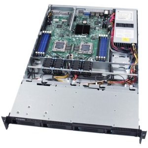 SR1695WBDC Intel Barebone System - 1U Rack-mountable - Intel 5500 Chipset - Socket B LGA-1366 - 2 x Processor Support (Refurbished)