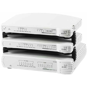 3C1670500B 3Com OfficeConnect Ethernet Switch 5 Ports 5 x RJ-45 10/100/1000Base-T (Refurbished)