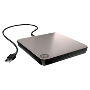 BU516AA#ABA HP BU516AA External DVD-Writer Black, Gray DVD-RAM/ R/ RW Support 8x Read/ Dual-Layer Media Supported USB 2.0 BU516AA ABA