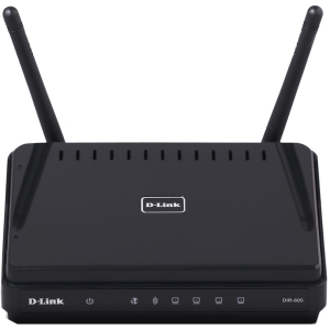 DIR-605 D-Link Fuzion Wireless Router IEEE 802.11n 2 x Antenna ISM Band 300 Mbps Wireless Speed 4 x Network Port 1 x Broadband Port Desktop (Refurbished)
