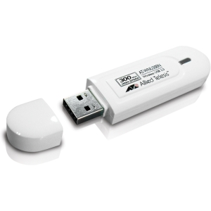 AT-WNU300N/NA-001 Allied Telesis IEEE 802.11b/g/n 300Mbps High-Speed Wireless USB Adapter (Refurbished)