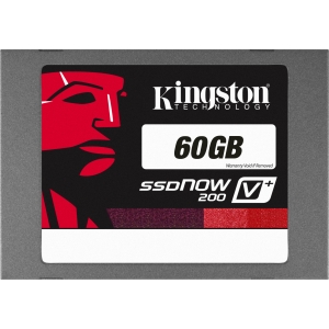 SVP200S3/60G Kingston SSDNow V+200 Series 60GB MLC SATA 6Gbps 2.5-inch Internal Solid State Drive (SSD)