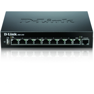 DSR-250 D-Link 8-Ports Gigabit VPN Router with 1x Wan Port (Refurbished)