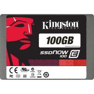 SE100S37/100G Kingston SSDNow E100 Series 100GB MLC SATA 6Gbps (AES-128) 2.5-inch Internal Solid State Drive (SSD)