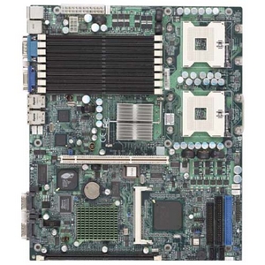 X6DVL-INF SuperMicro Socket 604 Intel E7320 Chipset Dual 64-Bit Intel Xeon Processors Support DDR2 8x DIMM 2x SATA ATX Server Motherboard (Refurbished)
