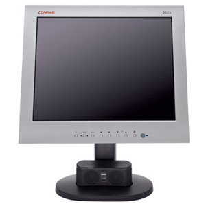 285550-003 HP TFT2025 20.1-inch LCD Monitor 25 ms 1600 x 1200 16.7 Million Colors (24-bit) 250 Nit DVI VGA Carbon, Silver (Refurbished)