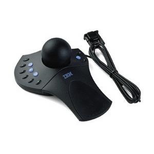 33L3252 IBM Lenovo SpaceBall 3D Trackball Cable Gyroscopic 12x Buttons Functional Serial (Refurbished)