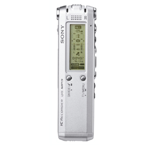 ICDSX57DR9 Sony ICD-SX57 256MB Digital Voice Recorder 256MB Flash Memory LCD Portable