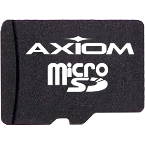 MICROSD/512-AX Axiom 512MB microSD Flash Memory Card