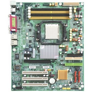 GA-3PXSL Gigabyte Socket AM2 AMD Nvidia GeForce 6150/ nForce 403 MCP Chipset AMD Opteron 1000 Series Processors Support DDR2 4x DIMM 4x SATA 3.0Gb/s ATX Server Motherboard (Refurbished)