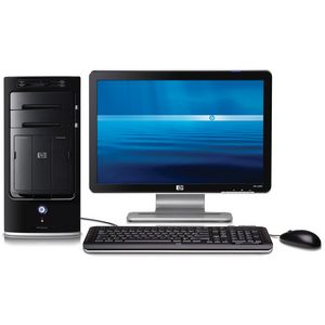 GC673AA#ABA HP Pavilion Desktop Computer - AMD Athlon 64 X2 5600+ 2.80 GHz - Micro Tower (Refurbished)