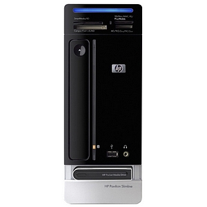 GN567AA#ABA HP Pavilion Desktop Computer - AMD Athlon 64 X2 5000+ 2.60 GHz - Slim Tower (Refurbished)