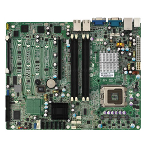 S5211G2NR-U Tyan Toledo Server Motherboard Intel 3200 Chipset Socket T LGA-775 ATX 1 x Processor Support 8GB DDR2 SDRAM Maximum RAM Serial ATA/300, Ultra ATA/100 (ATA-6) RAID Supported Controller Onboard Video 2 x PCIe x16 Slot (Refurbished)